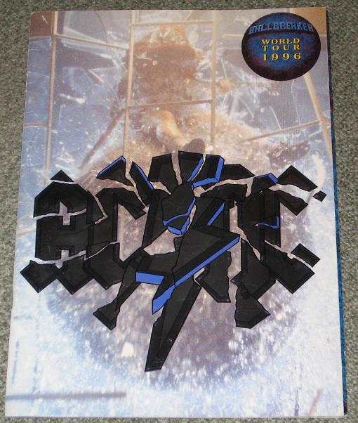 AC/DC - 1996 World tour programme - Programme Concert