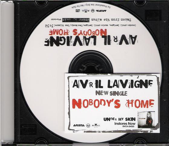 Lavigne, avril - Nobody's Home Record