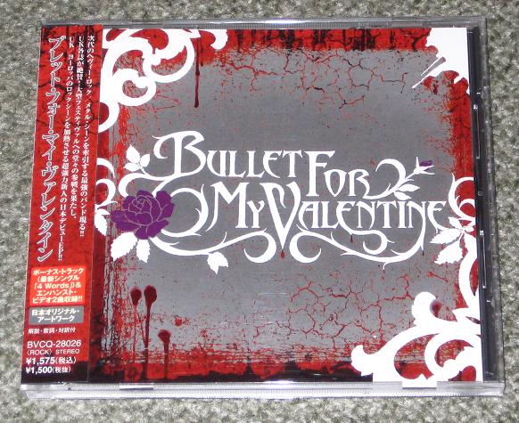 bullet for my valentine cd. BULLET FOR MY VALENTINE