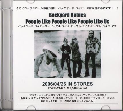 Backyard Babies - People Like People Like People