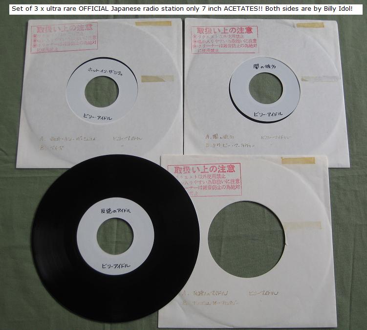 Set Of 3 X Japan Acetates! listings