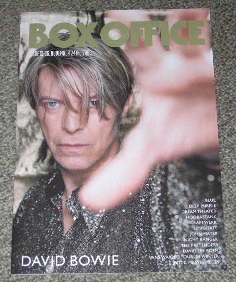 Box Office Nov 2003