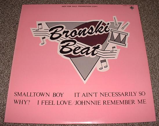 Bronski Beat - Bronski Beat Promotional Copy