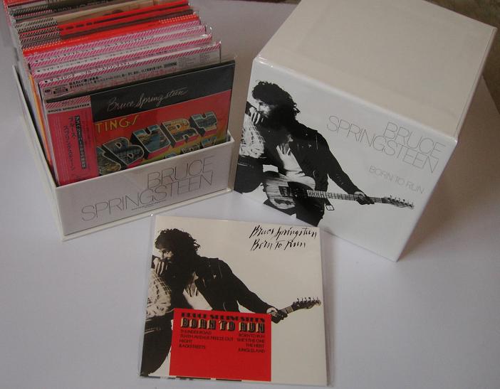 BRUCE SPRINGSTEEN Japan mini LP CD x 17 + PROMO BOX + s