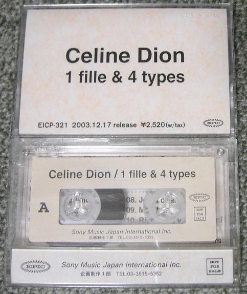 1 Fille + 4 Types - Dion, celine