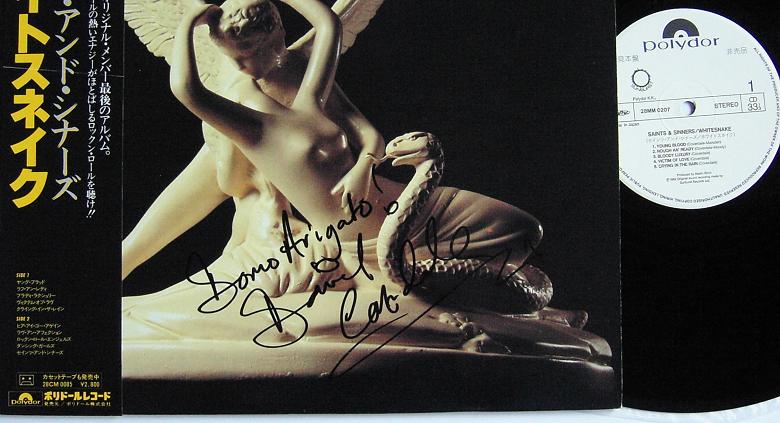 Whitesnake - Saints & Sinners (signed)