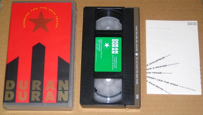 DURAN DURAN - Working For The Skin Trade - VHS