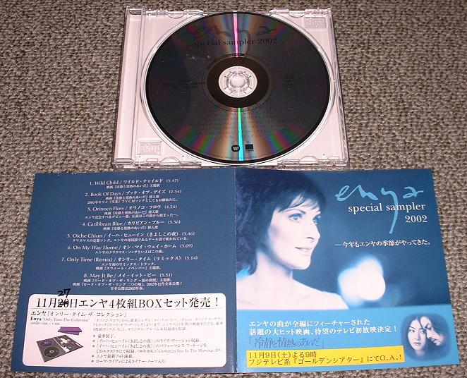 Click for more Enya Special Sampler 2002 listings