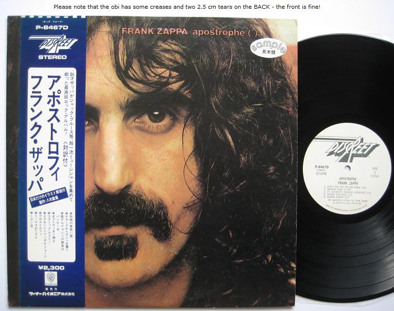 Zappa, frank - Apostrophe Single