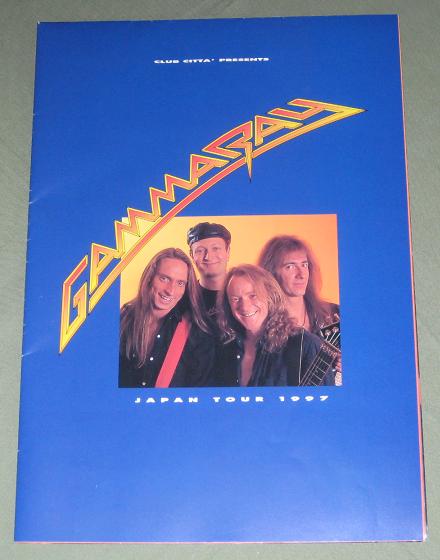 Gamma Ray - Japan 1997 Tour Book