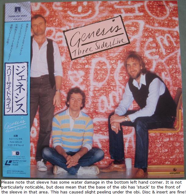 Genesis - Three Sides Live Album