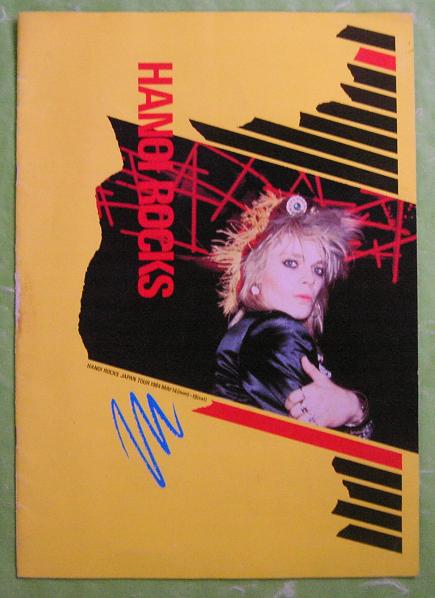 Hanoi Rocks - Japan 1984 Tour Prog