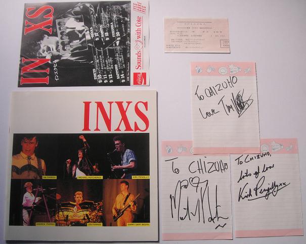 Jap 84 Tour Book + Autographs listings