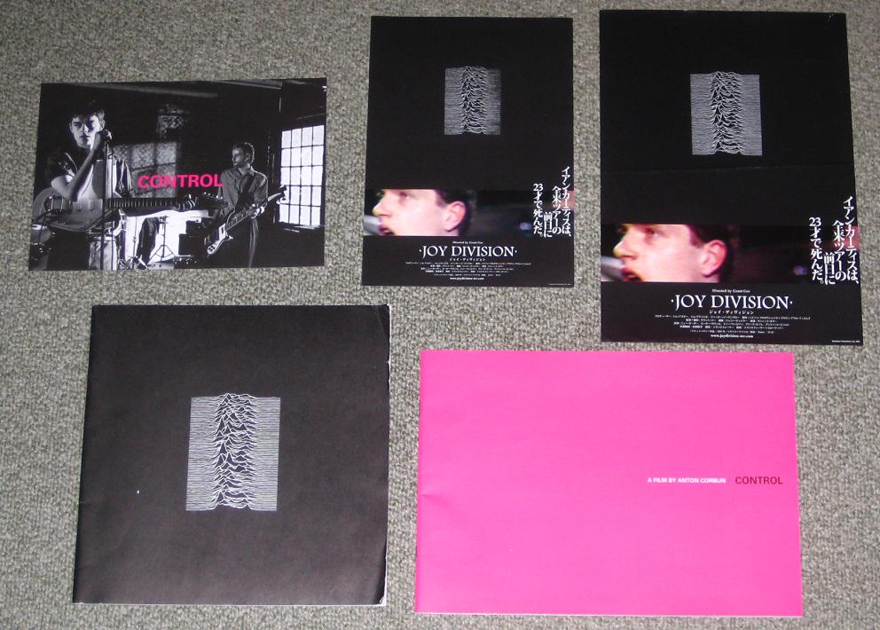 JOY DIVISION - 2 x Japan MOVIE books + MORE! - Programme Concert