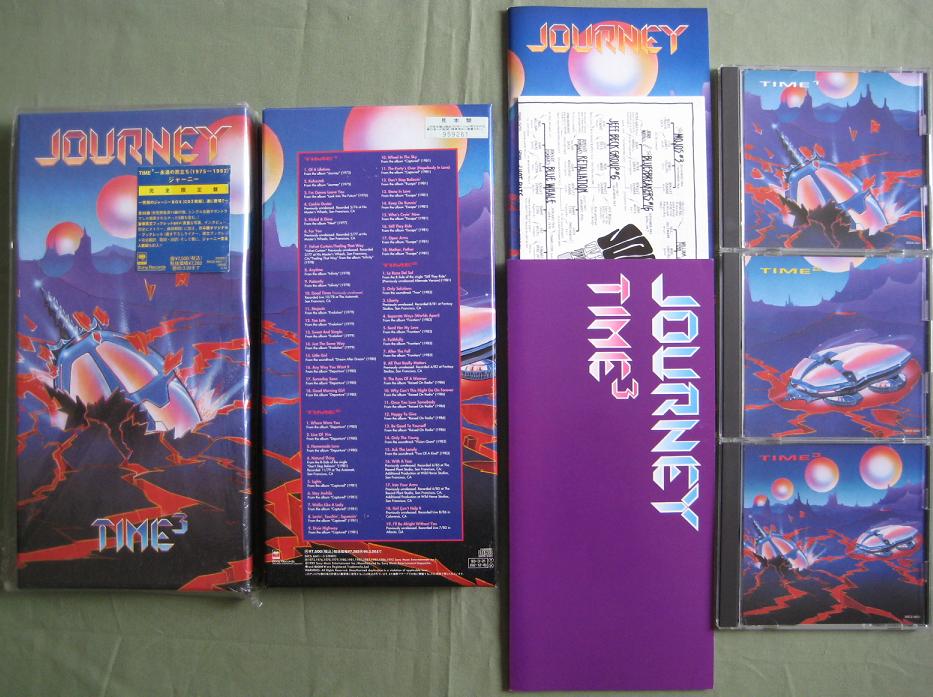 Journey - Time 3 Japan 3 X Cd Box Set