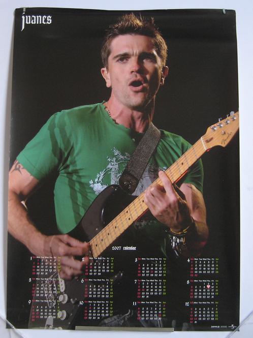 Juanes - Japan 2007 Promo Poster