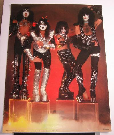 Kiss - Kiss 1980 Original Big Poster