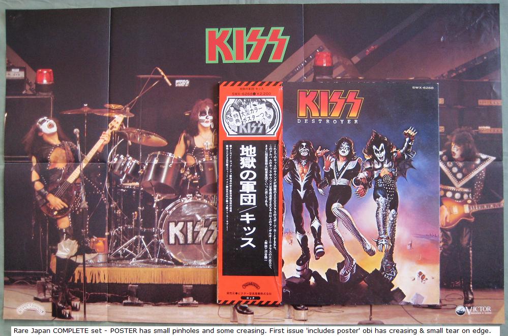 Kiss - Destroyer + Poster!