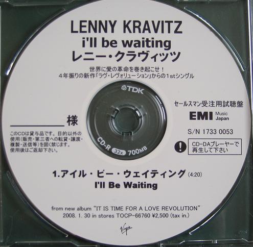 Kravitz, lenny - I'll Be Waiting