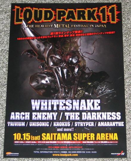Loudpark Festival Jpn Handbill