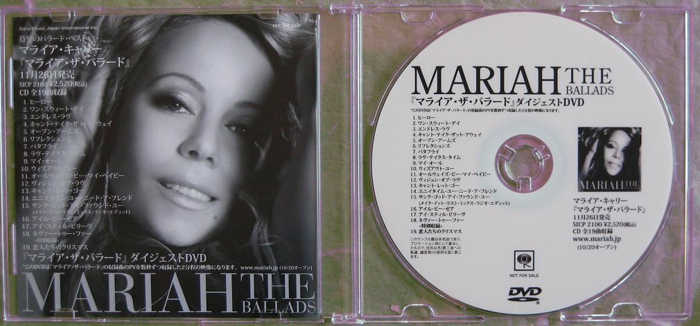 CAREY, MARIAH - The Ballads Digest DVD - DVD