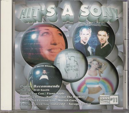 Hits A Sony November 1999 listings
