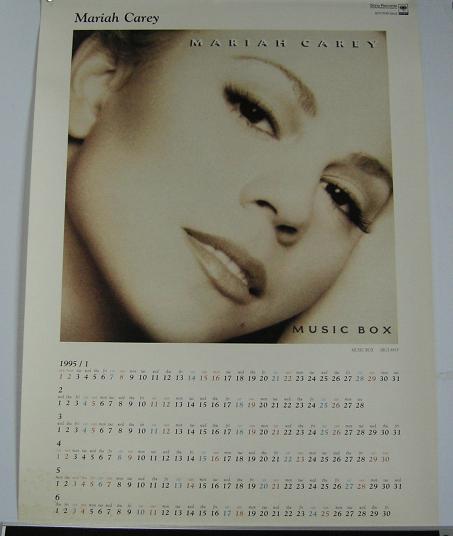 Carey, mariah - Music Box 1995 Calendar/poster
