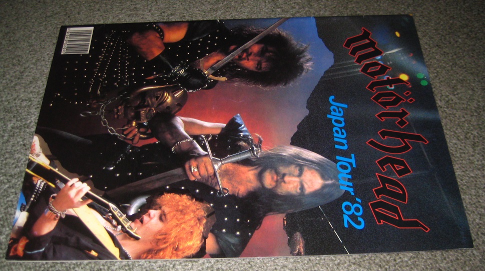 Motorhead Japan 1991 Tour Programme Records, LPs, Vinyl and CDs