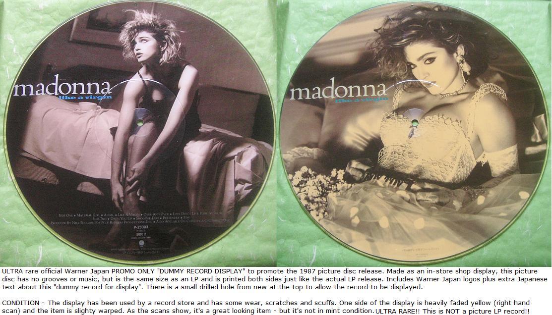 L.a.v. Picture Disc Display!