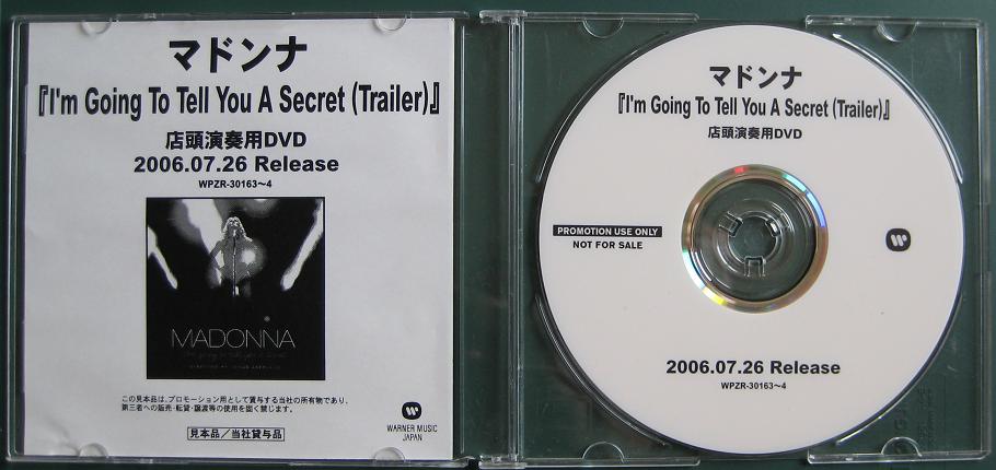 Tell You A Secret Trailer Dvd