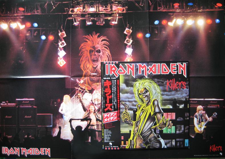 Iron Maiden - Killers - With Poster!