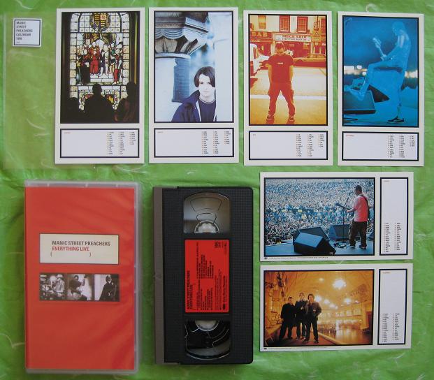 Manic Street Preachers - Everything Live + Calendar!