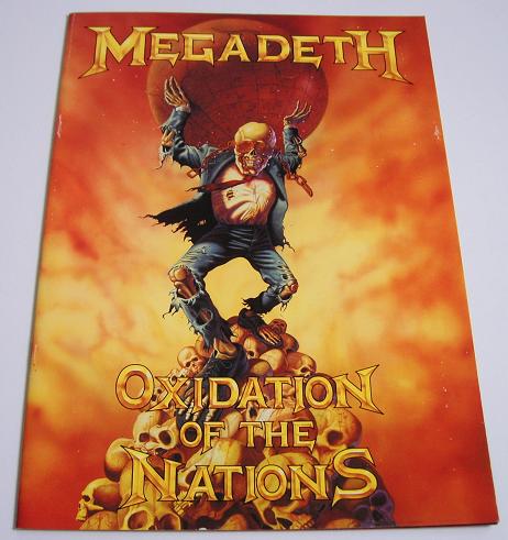 Megadeth - Oxidation 1991 Tour Book