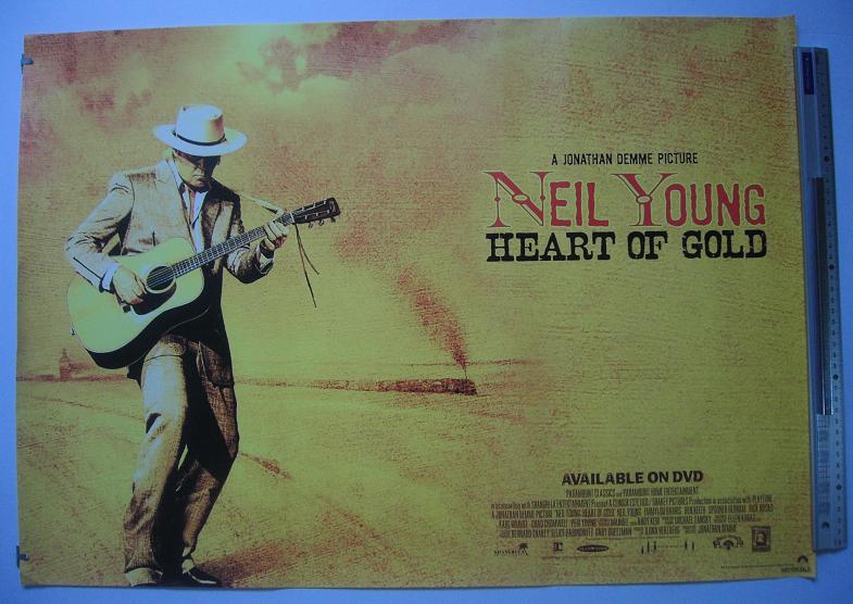Young, neil - Heart Of Gold Promo Poster