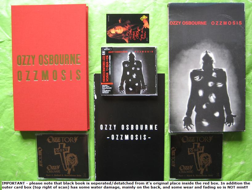 Osbourne, ozzy - Ozzmosis Pro Box Set Complete!