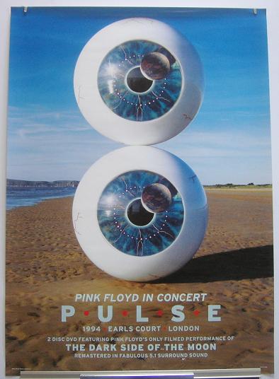 Pink Floyd - Pulse Dvd Japan Promo Poster