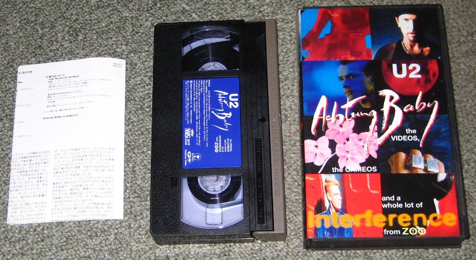 U2 - Achtung Baby - VHS