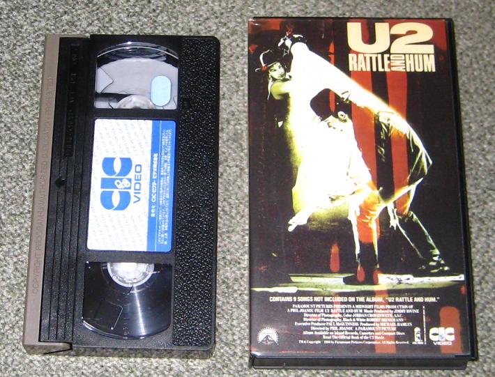 U2 - Rattle & Hum - VHS