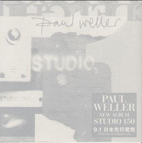Weller, paul - Studio 150 Promo Bklt