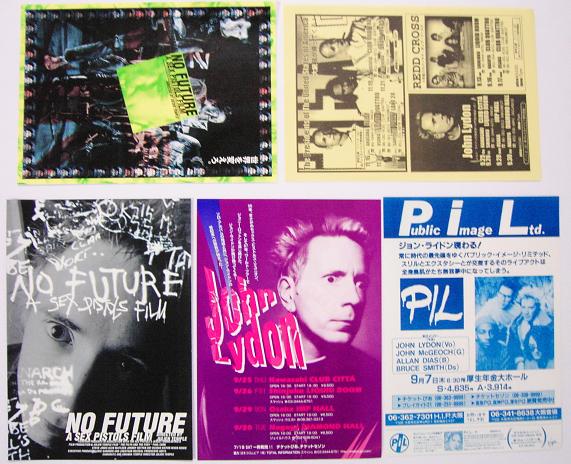 Set Of 5 Japanese Handbills
