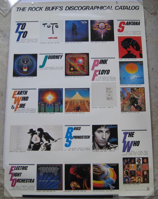 Journey - Jap 1980 V/a Big Promo Poster