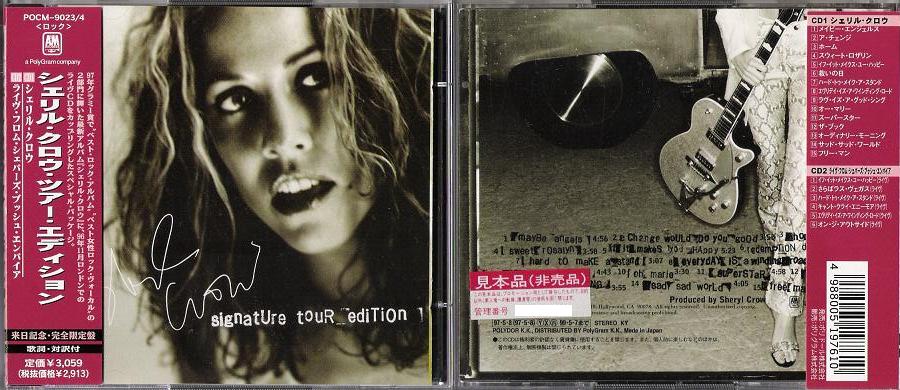 Crow, sheryl - Shery Crow Tour Edition