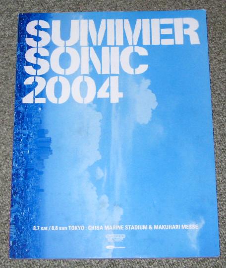 Summer Sonic 04 Festival Book
