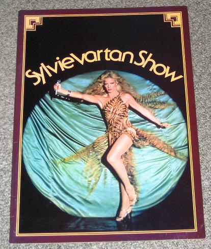 VARTAN, SYLVIE - Japan 1978 tour book - Programme Concert