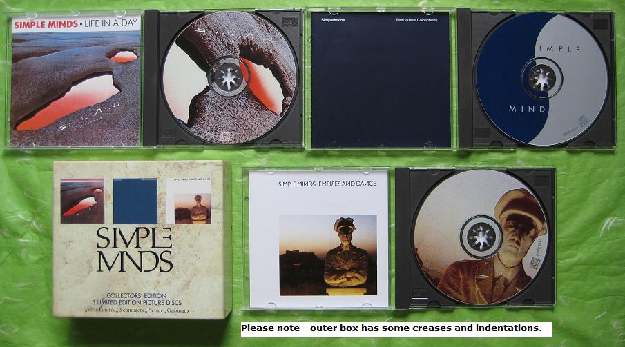 Click for more 3 X Pic Cd Collectors Box Set listings