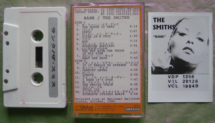 Rank Promo Cassette + Photo listings