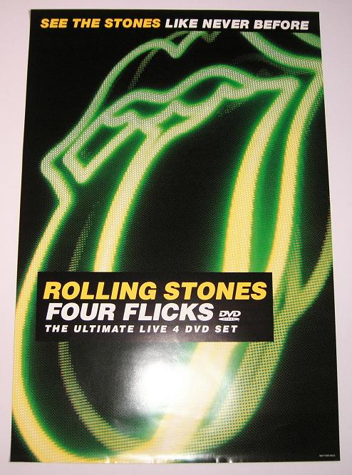Four Licks Dvd Set Poster