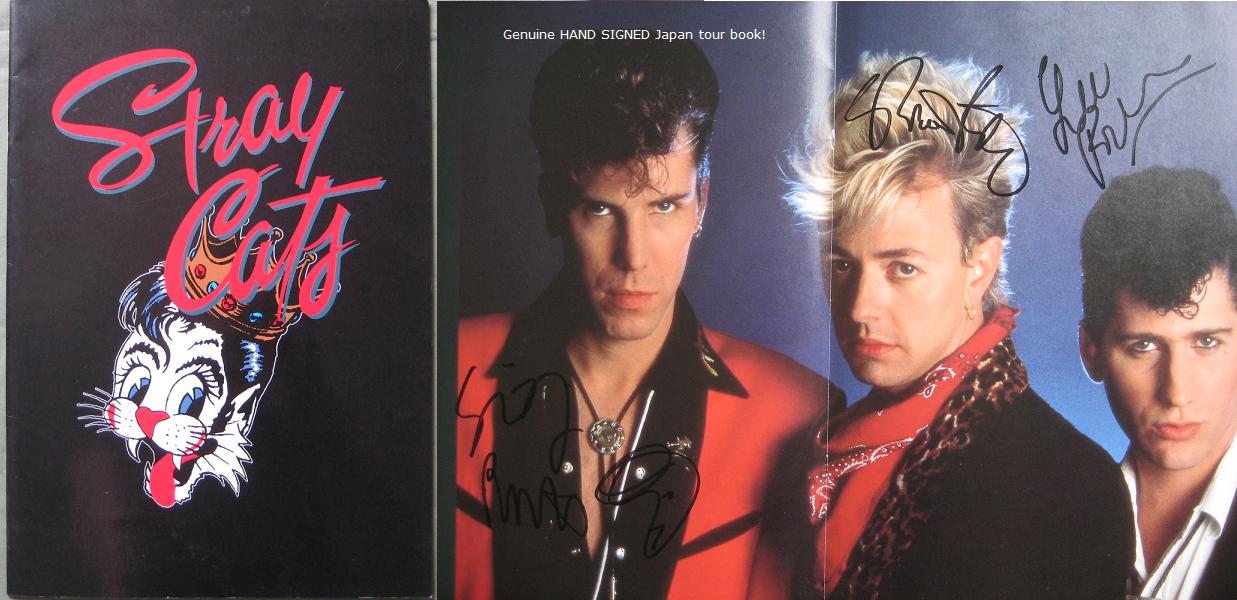 Stray Cats - Japan 1990 Tour Book - Signed!
