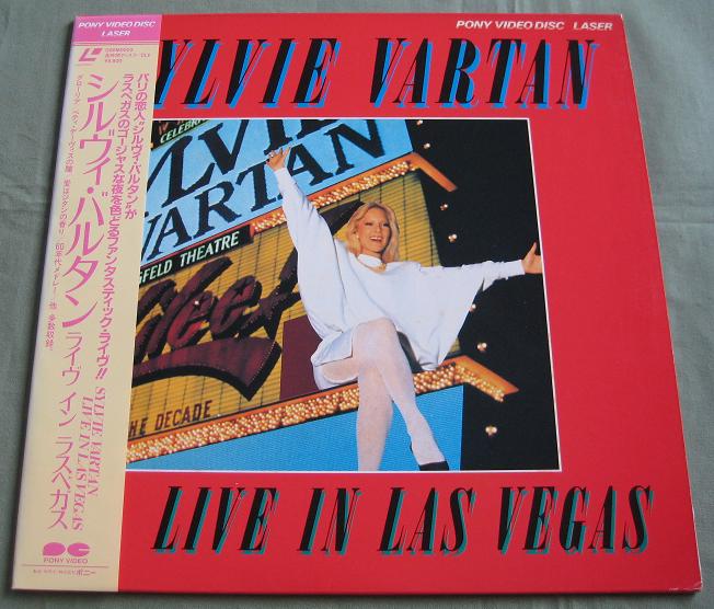 VARTAN, SYLVIE - Live In Las Vegas - Laser Disc