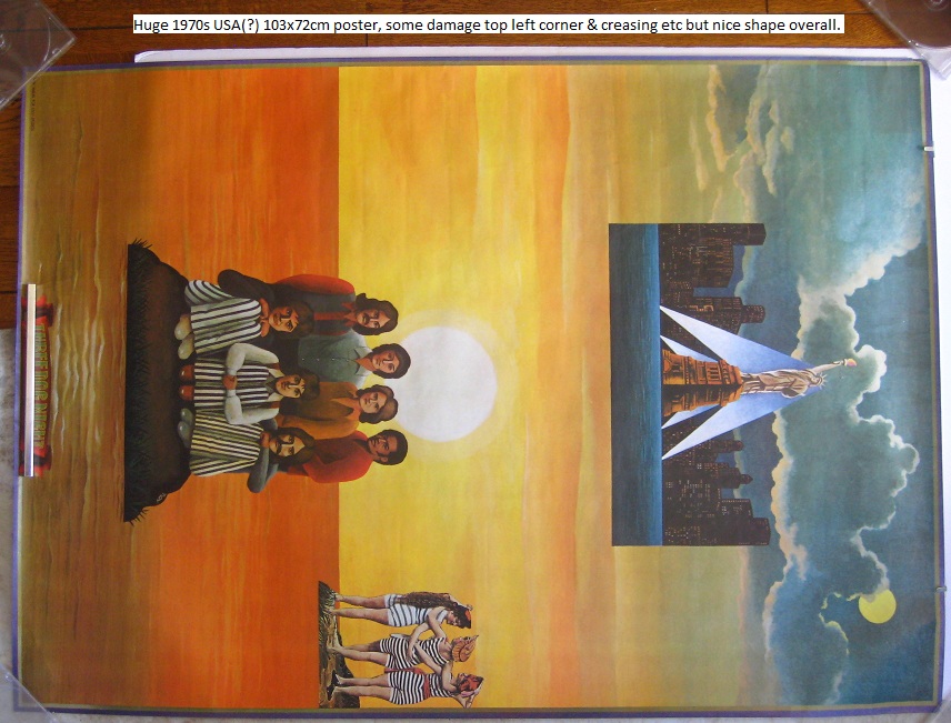 Huge 1970s Tdn Poster